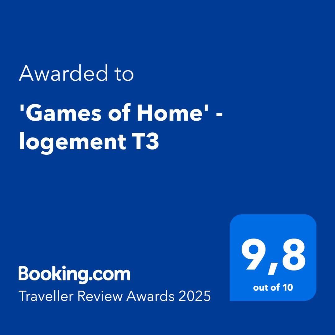'Games Of Home' - Logement T3 サン・テグレーヴ エクステリア 写真